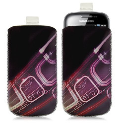 Housse coque étui pochette pour Samsung Galaxy Fit S5670 avec motif HF07