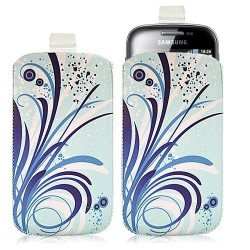 Housse coque étui pochette pour Samsung Galaxy Fit S5670 avec motif HF08