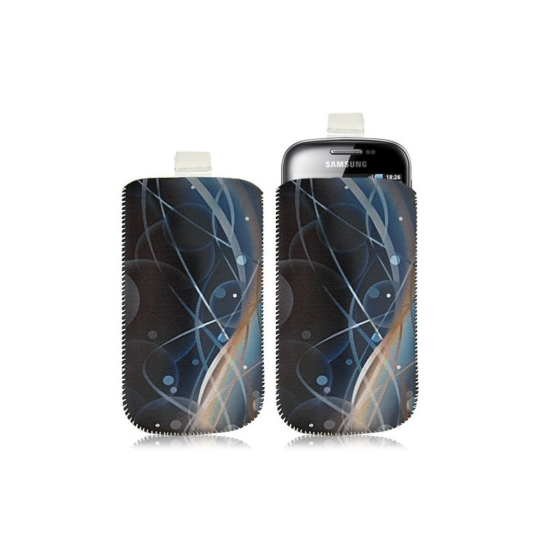 Housse coque étui pochette pour Samsung Galaxy Fit S5670 avec motif HF10