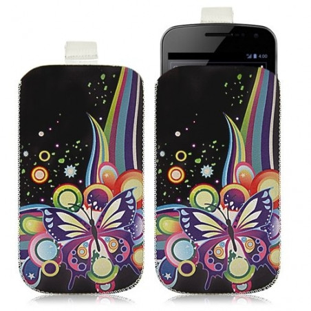 Housse coque étui pochette pour Samsung Galaxy Nexus avec motif HF05