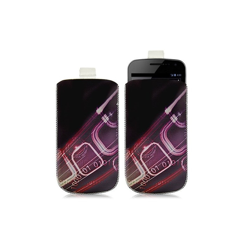 Housse coque étui pochette pour Samsung Galaxy Nexus avec motif HF07