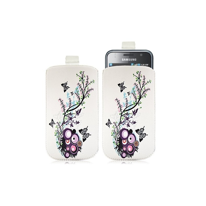 Housse coque étui pochette pour Samsung Galaxy S i9000 avec motif HF01