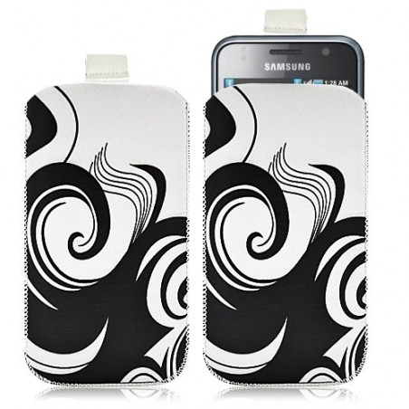 Housse coque étui pochette pour Samsung Galaxy S i9000 avec motif HF04