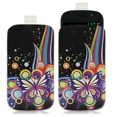 Housse coque étui pochette pour Samsung Google Nexus S i9020 avec motif HF05