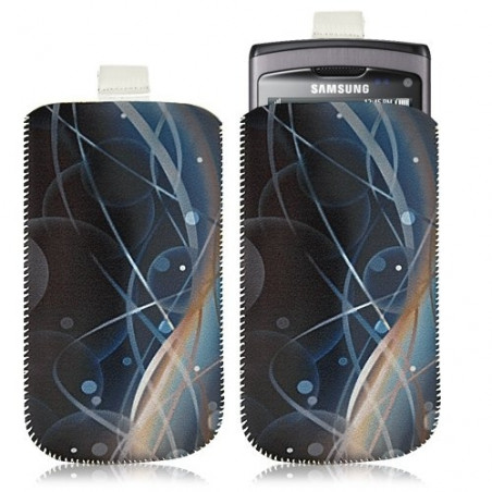 Housse coque étui pochette pour Samsung Wave S8500 avec motif HF10