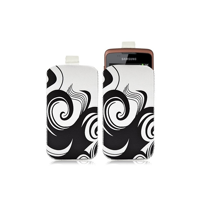 Housse coque étui pochette pour Samsung Galaxy Xcover S5690 avec motif HF04