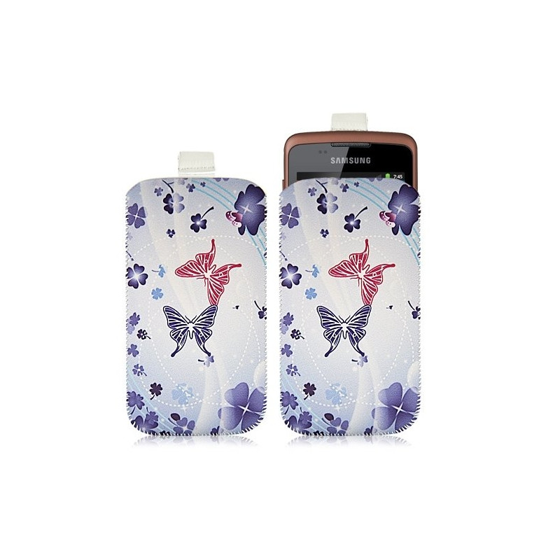 Housse coque étui pochette pour Samsung Galaxy Xcover S5690 avec motif HF06