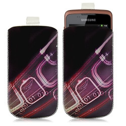 Housse coque étui pochette pour Samsung Galaxy Xcover S5690 avec motif HF07