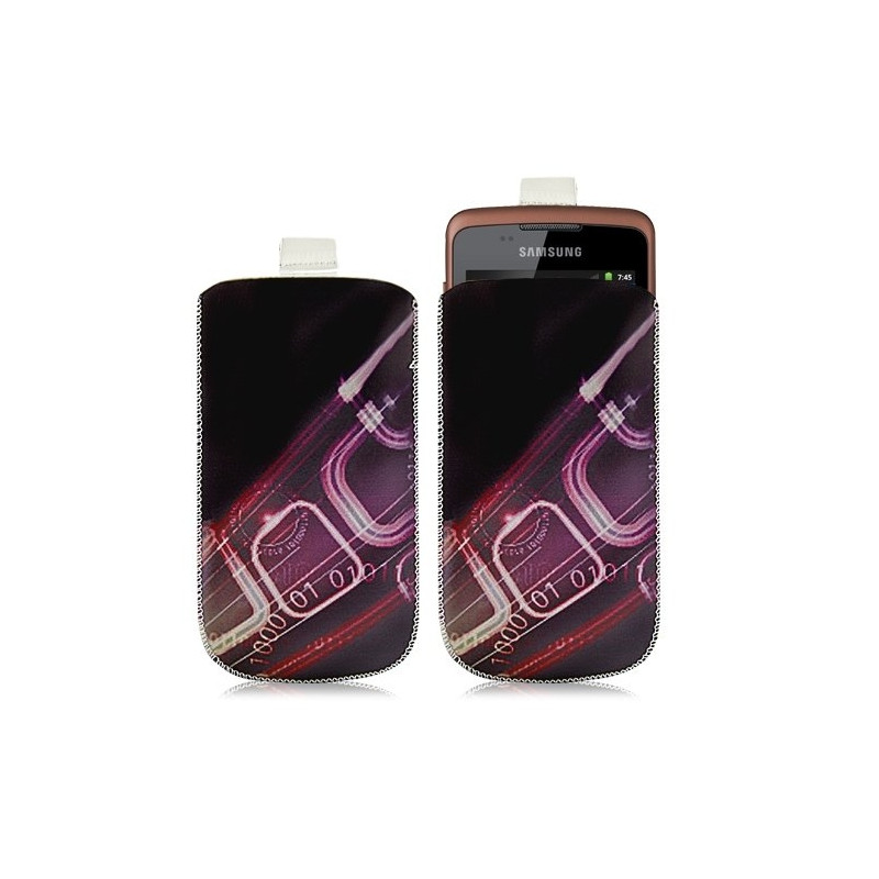 Housse coque étui pochette pour Samsung Galaxy Xcover S5690 avec motif HF07