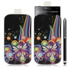 Housse coque étui pochette pour Sony Xperia S avec motif HF05+ stylet luxe