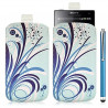 Housse coque étui pochette pour Sony Xperia S avec motif HF08+ stylet luxe