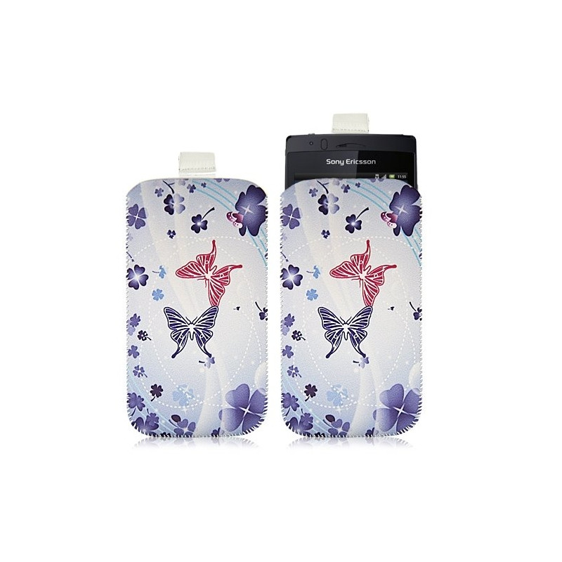 Housse coque étui pochette pour Sony Ericsson Xperia Arc / Arc S avec motif HF06