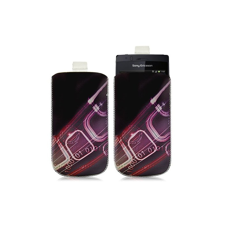 Housse coque étui pochette pour Sony Ericsson Xperia Arc / Arc S avec motif HF07