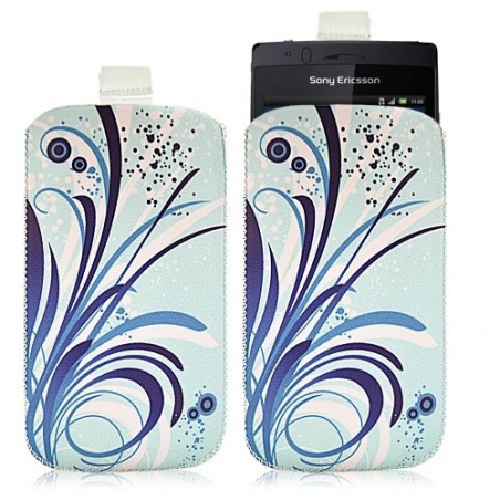 Housse coque étui pochette pour Sony Ericsson Xperia Arc / Arc S avec motif HF08