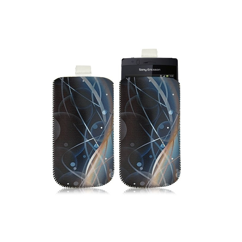 Housse coque étui pochette pour Sony Ericsson Xperia Arc / Arc S avec motif HF10