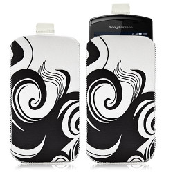 Housse coque étui pochette pour Sony Ericsson Xperia Play avec motif HF04