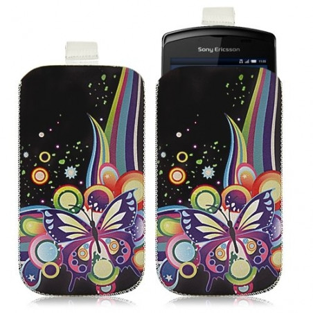 Housse coque étui pochette pour Sony Ericsson Xperia Play avec motif HF05