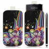 Housse coque étui pochette pour Sony Ericsson Xperia Ray avec motif HF05+ stylet luxe