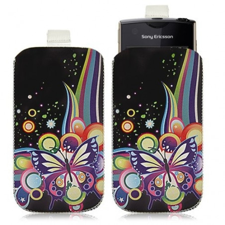 Housse coque étui pochette pour Sony Ericsson Xperia Ray avec motif HF05