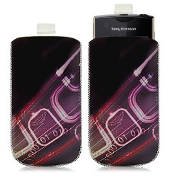 Housse coque étui pochette pour Sony Ericsson Xperia Ray avec motif HF07