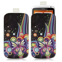 Housse coque étui pochette pour HTC One X avec motif HF05