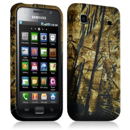 Housse coque étui gel pour Samsung Galaxy SCL i9003 motif LM10+ Film protecteur