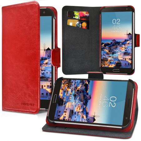 Etui Universel M Porte-Carte Couleur pour Echo Smart 4G