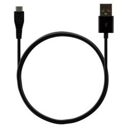 Câble data usb charge 2en1 couleur Noir pour Sony Ericsson : Txt / Txt Pro / Xperia Kyno / Xperia Mini / Xperia mini PRO / Xper