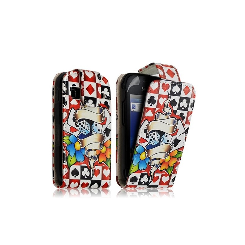 Housse coque étui pour Samsung Galaxy Gio S5660 avec motif HF14