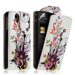 Housse coque étui pour Sony Ericsson Xperia Ray avec motif HF12