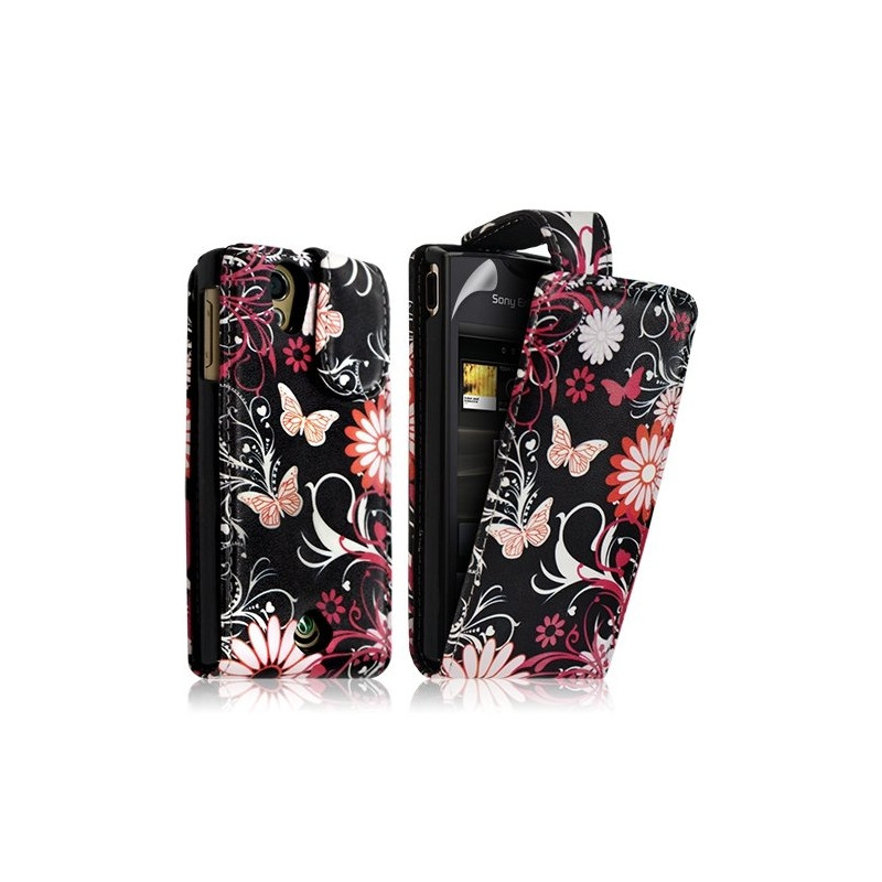 Housse coque étui pour Sony Ericsson Xperia Ray avec motif HF13