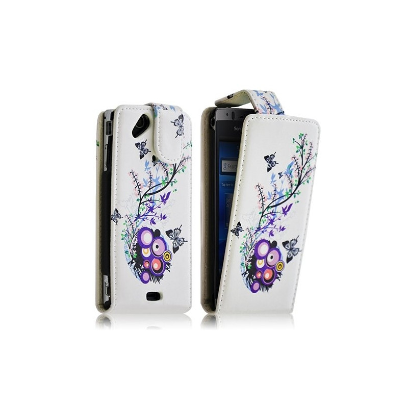 Housse coque étui pour Sony Ericsson Xperia Arc / Arc S avec motif HF01