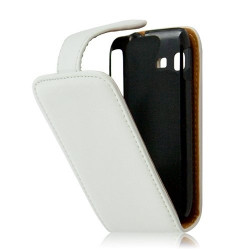 Housse coque etui pour Samsung Galaxy Pocket S5300 couleur blanc