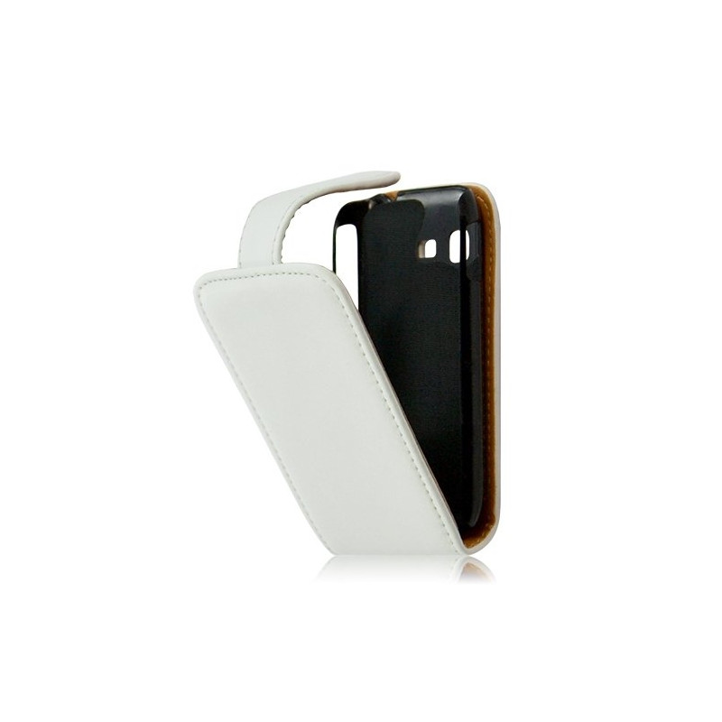 Housse coque etui pour Samsung Galaxy Pocket S5300 couleur blanc