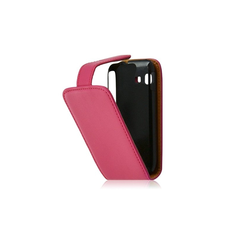 Housse coque etui pour Samsung Galaxy Pocket S5300 couleur rose fuschia