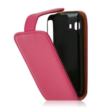 Housse coque etui pour Samsung Galaxy Pocket S5300 couleur rose fuschia