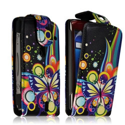 Housse coque étui pour Sony Ericsson Xperia Kyno avec motif HF05 + Film protecteur