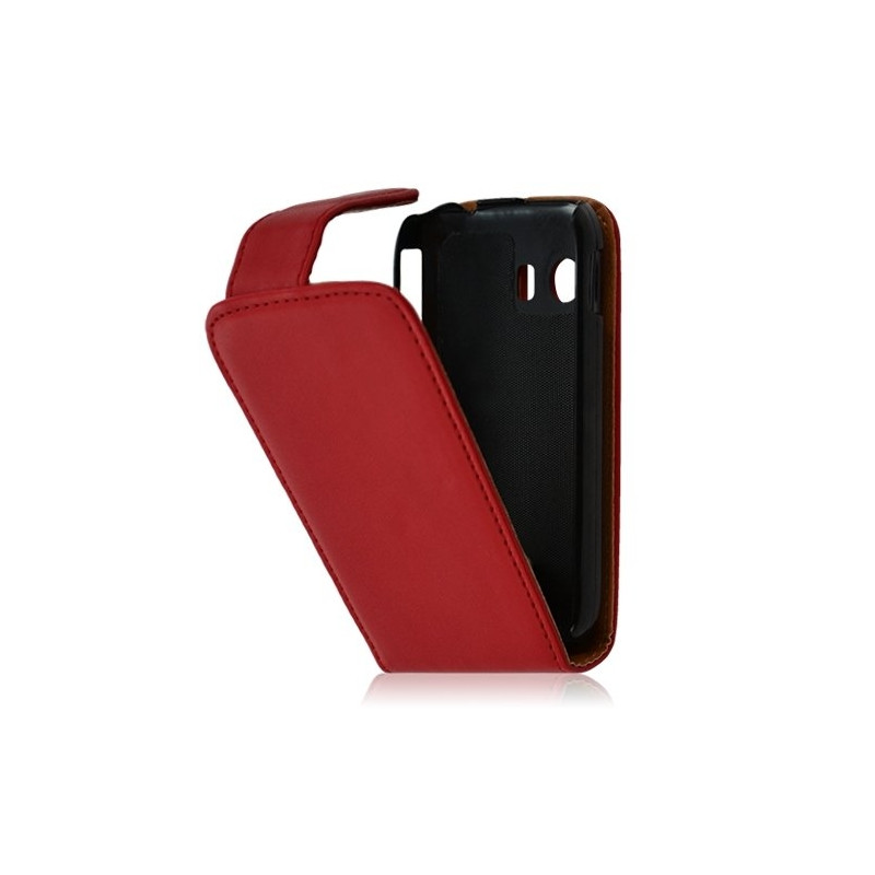 Housse coque étui pour Samsung Galaxy Y S5360 couleur rouge