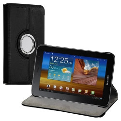 Housse étui pour Samsung Galaxy Tab 7 Plus P6200 de luxe couleur noir