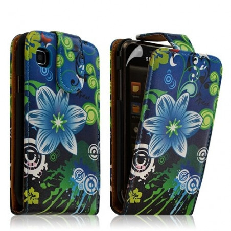 Housse coque étui pour Samsung Galaxy S i9000 avec motif HF09 + Film protecteur