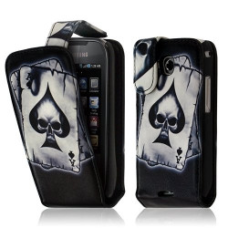 Housse coque étui pour Samsung Galaxy Teos i5800 / Naos i5801 motif HF11