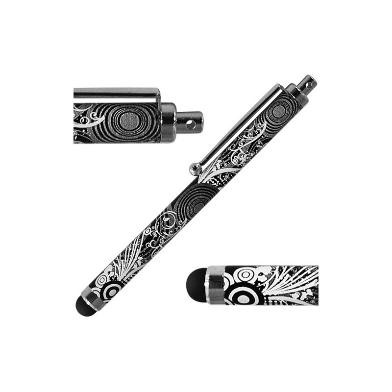 Stylet universel pour Ecran Tactile Et Capacitif avec motif HF18 pour ZTE : Blade / Link / Racer II / Skate /