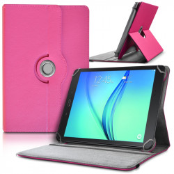 Etui Support Universel L Rose pour Listo Web'PAD 1002-02 10 pouces