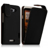 Housse coque etui pour HTC One X couleur noir