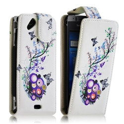 Housse coque étui pour Sony Ericsson Xperia Arc / Arc S avec motif HF01