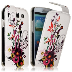 Housse Coque Etui pour Samsung Galaxy S3 i9300 avec motif HF12