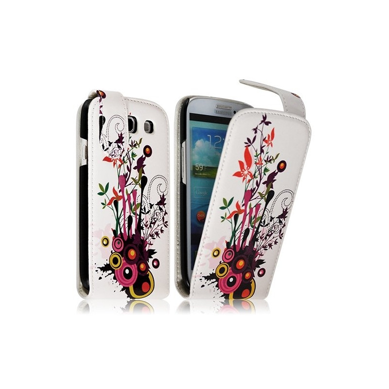 Housse Coque Etui pour Samsung Galaxy S3 i9300 avec motif HF12