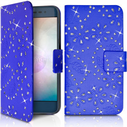 Etui Diamant Universel XL bleu pour OnePlus 3