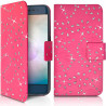 Etui Diamant Universel XL rose fushia pour Panasonic Eluga I3