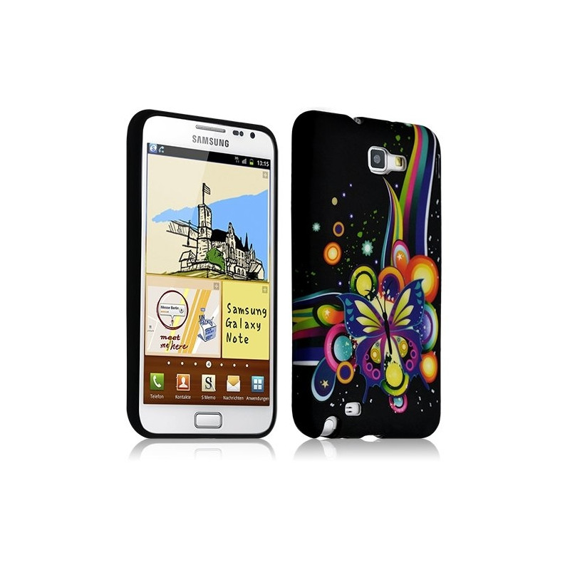 Housse coque étui en gel pour Samsung Galaxy Note avec motif HF05